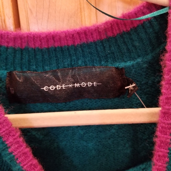 Code X Mode Tres Chic Sweater Green - Picture 6 of 7